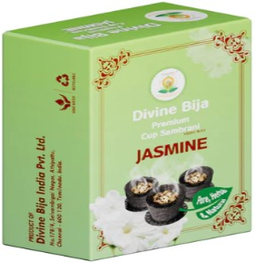 Divine Bija Premium Cup Sambrani Jasmine Id261 #261/466