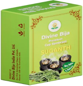 Divine Bija Premium Cup Sambrani Suganth Id265 #265/466
