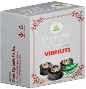 Divine Bija Premium Cup Sambrani Vibhuti Id266 #266/466