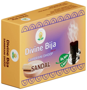Divine Bija Sambrani Dhoop Stems | Sandal Id291 #291/466