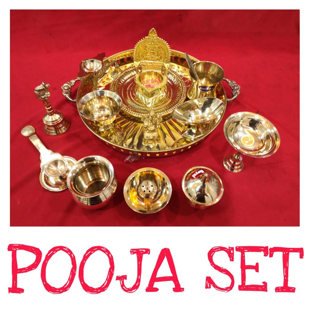 Divine Bija Brass Pooja Thali Set Divine Bija India Pvt Ltd | A story of motivation, passion and unconditional commitment